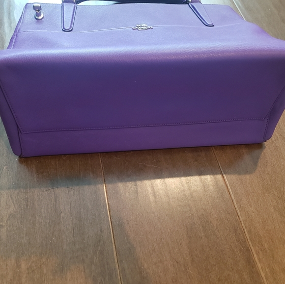 Purple Iris Coach Tote - Picture 6 of 9